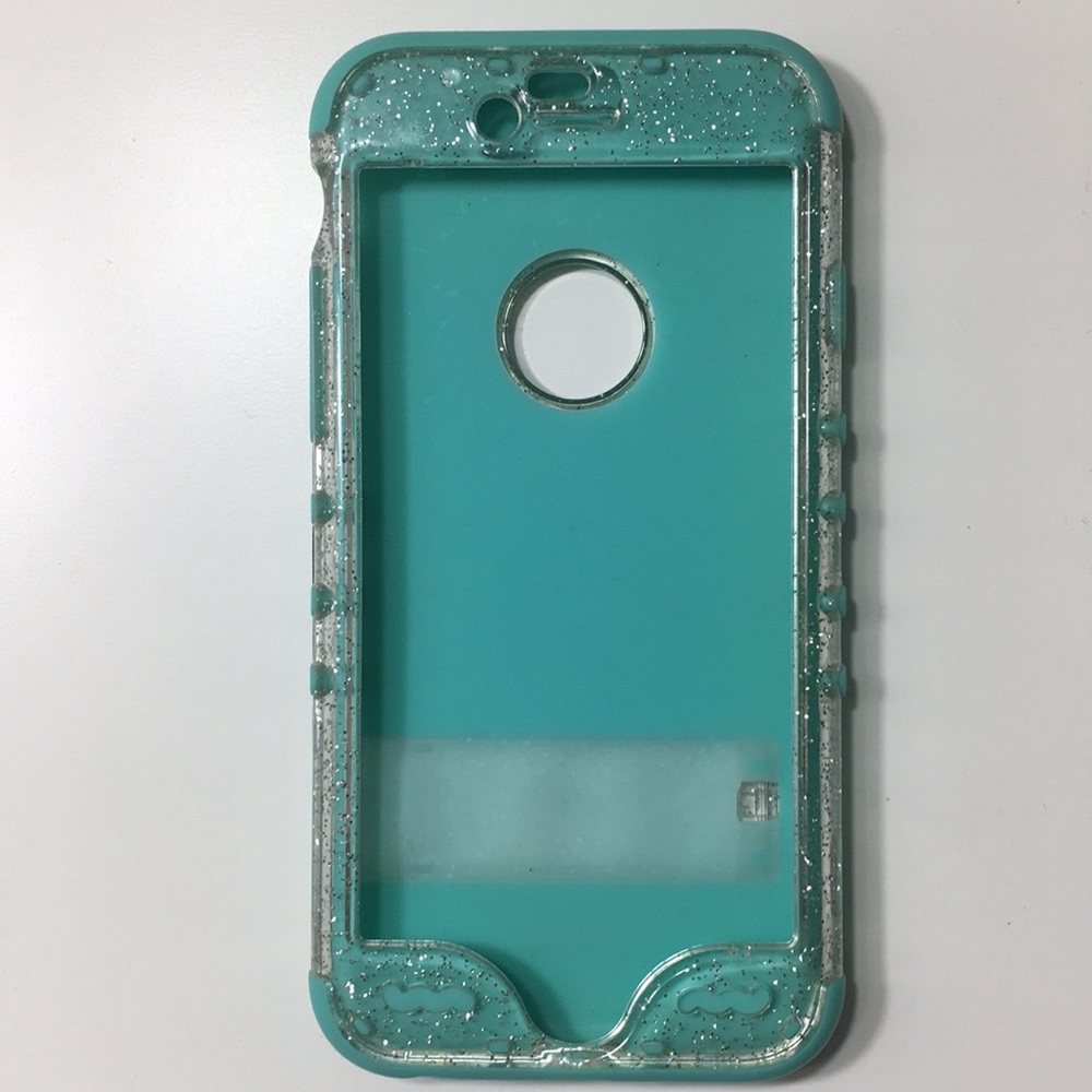 ✨Iphone 6 Tiffany Blue glitter case✨